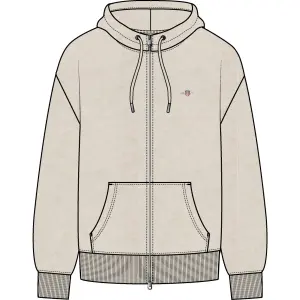Women's zip-up sweatshirt Gant Shield image-1