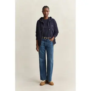Women's zip-up sweatshirt Gant Shield image-4