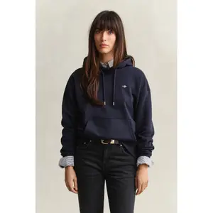 Women's hooded sweatshirt Gant Shield image-5