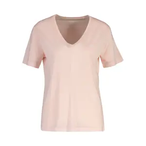 Women's V-neck T-shirt Gant Shield image-0