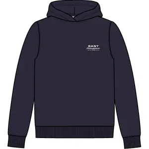 Regular Fit Women's Hoodie Gant Graphic image-1
