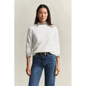 Regular Fit Women's Jumper Gant Tonal Shield image-5