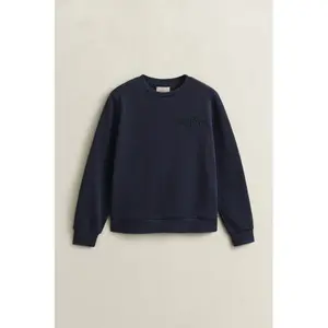 Regular Fit Women's Jumper Gant Tonal Shield image-1