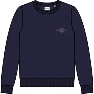 Regular Fit Women's Jumper Gant Tonal Shield image-6