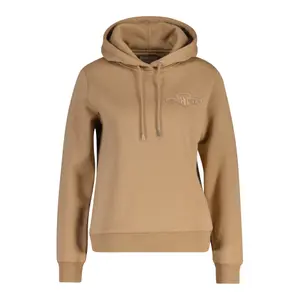Regular Fit Women's Hoodie Gant Tonal Shield image-0