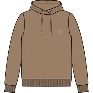 Regular Fit Women's Hoodie Gant Tonal Shield image-1