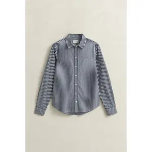 Striped long-sleeve shirt for women Gant Classic image-1
