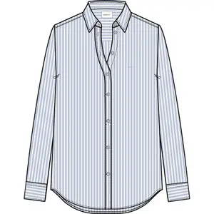 Regular Fit Poplin Shirt for Women Gant Classic image-2