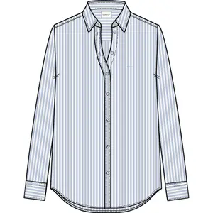 Regular Fit Poplin Shirt for Women Gant Classic image-3