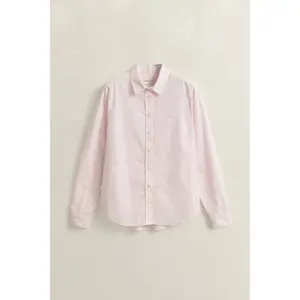 Striped long-sleeve shirt for women Gant Classic image-1