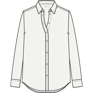 Regular Fit Poplin Shirt for Women Gant Classic image-2