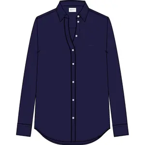 Regular Fit Poplin Shirt for Women Gant Classic image-2