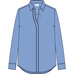 Regular Fit Poplin Shirt for Women Gant Classic image-1