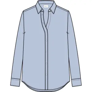 Regular Fit Poplin Shirt for Women Gant Classic image-1