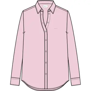 Regular Fit Poplin Shirt for Women Gant Classic image-2