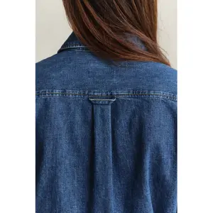 Regular Fit Denim Shirt Women Gant image-3
