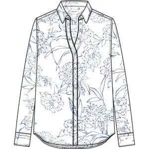 Regular Fit Women's Shirt Gant CTN image-1