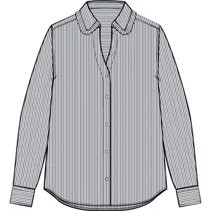Women's Ruffled Collar Blouse Gant CTN image-2