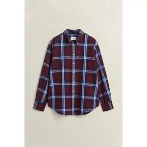 Women's Long Sleeve Flannel Shirt Gant image-1