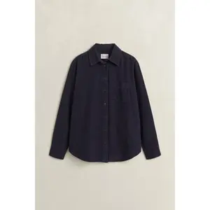 Women's Long Sleeve Velvet Shirt Gant image-1