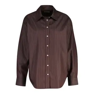 Striped Long Sleeve Poplin Shirt Women Gant image-0