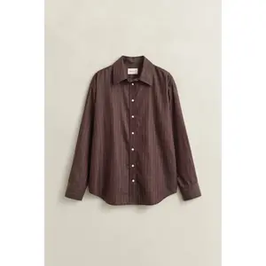 Striped Long Sleeve Poplin Shirt Women Gant image-1