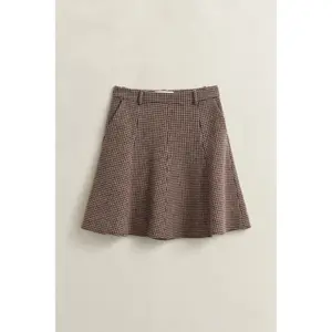 Women's Houndstooth Flare Skirt Gant image-1