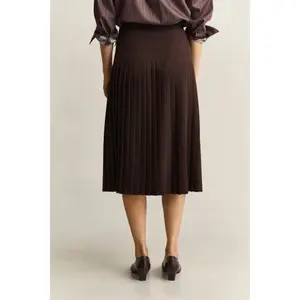 Pleated midi skirt for women Gant image-2