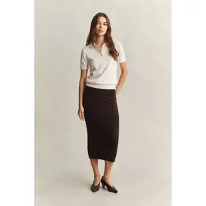 Women's Cable Knit Skirt Gant image-3