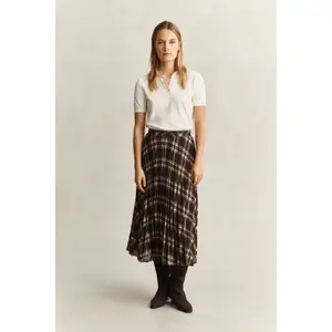 Pleated skirt for women Gant image-3