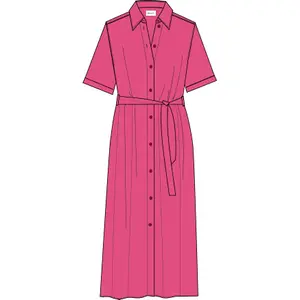 Wool Shirt Dress Women Gant image-2
