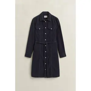 Velvet shirt dress for women Gant image-1