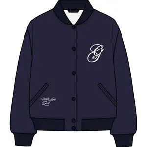 Women's satin bomber jacket Gant image-1