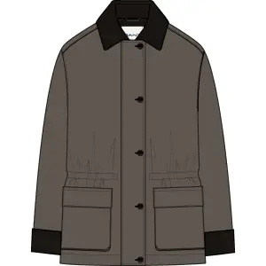 Women's parka Gant Waxed Barn image-1