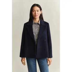 Women's wool coat Gant image-2
