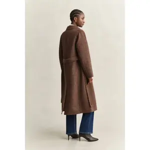 Checked Belted Coat Women Gant image-2