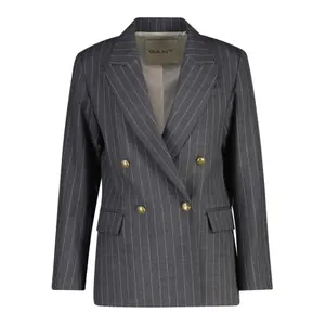 Women's blazer Gant Pinstripe Club image-0