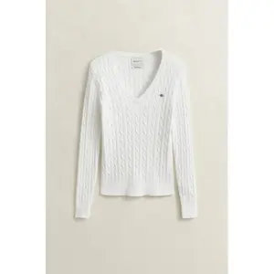Pull col V femme Gant Classic image-1