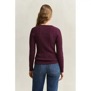 Women's V-neck sweater Gant Classic image-5