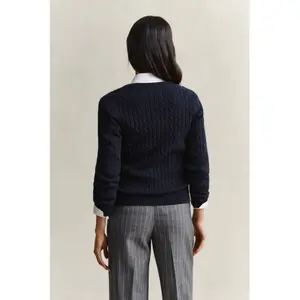 Women's Stretch Knit Cardigan Gant image-5