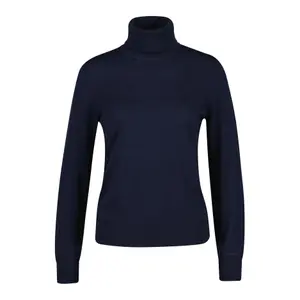 Women's Merino Wool Roll Neck Sweater Gant image-0