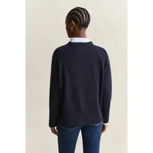 Women's wool crew neck jumper Gant image-3