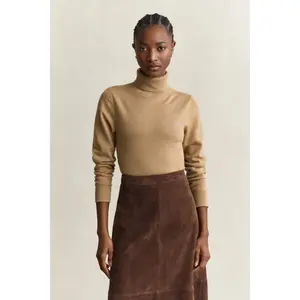 Wool and Cotton Round Neck Jumper for Women Gant image-2