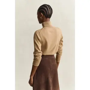 Wool and Cotton Round Neck Jumper for Women Gant image-3