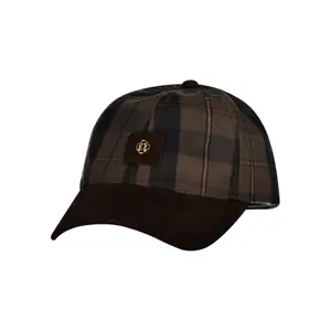 Women's Checked Baseball Cap Gant image-0