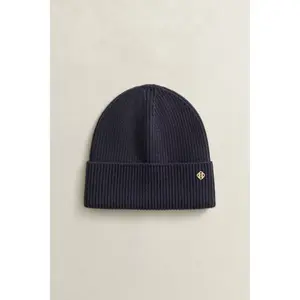 Women's Ribbed Wool Beanie Gant image-1