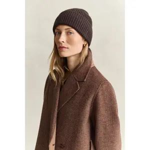 Women's ribbed beanie Gant image-1