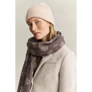 Women's ribbed beanie Gant image-2