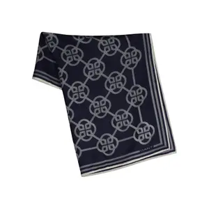 Silk Monogram Print Scarf for Women Gant image-0