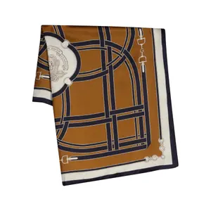 Woman's Chain Pattern Scarf Gant image-0